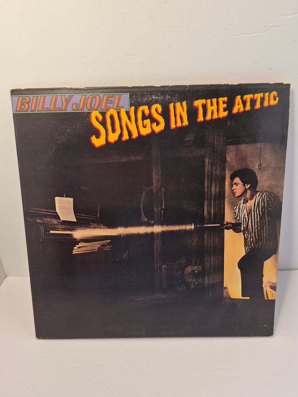 Billy Joel Songs In The Attic 1981 Vinyl LP Record  Pop Rock TC37461 Lyric Sheet